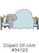 Elephant Clipart #34123 by djart