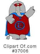 Elephant Clipart #37006 by djart