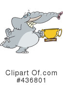 Elephant Clipart #436801 by toonaday