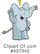 Elephant Clipart #437342 by Cory Thoman