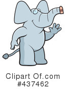 Elephant Clipart #437462 by Cory Thoman