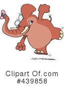 Elephant Clipart #439858 by toonaday