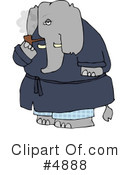 Elephant Clipart #4888 by djart