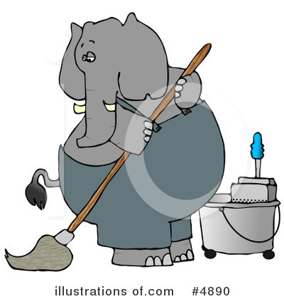 Mopping Clipart #4890 by djart