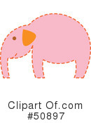 Elephant Clipart #50897 by Cherie Reve