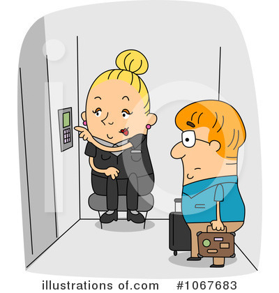 Royalty-Free (RF) Elevator Clipart Illustration by BNP Design Studio - Stock Sample #1067683