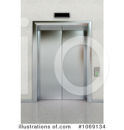 Royalty-Free (RF) Elevator Clipart Illustration by stockillustrations - Stock Sample #1069134