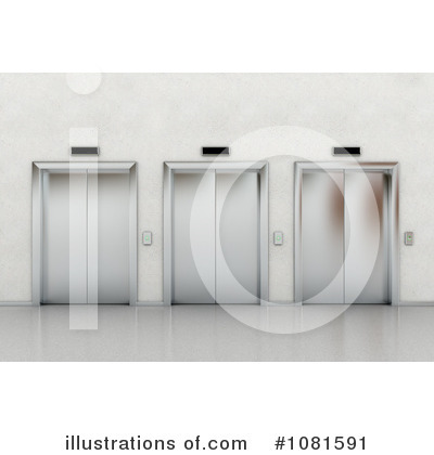 Royalty-Free (RF) Elevator Clipart Illustration by stockillustrations - Stock Sample #1081591