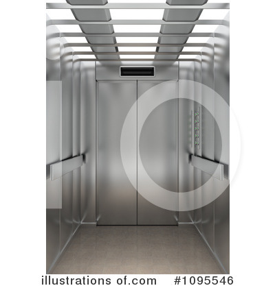 Royalty-Free (RF) Elevator Clipart Illustration by stockillustrations - Stock Sample #1095546