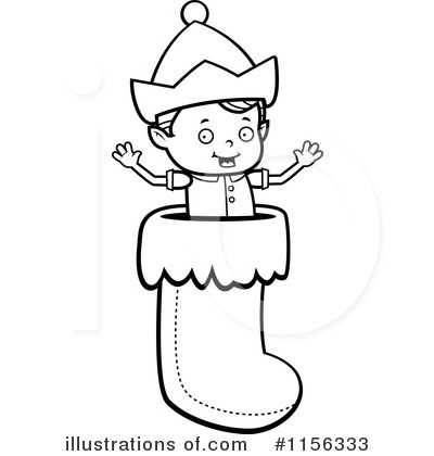 Royalty-Free (RF) Elf Clipart Illustration by Cory Thoman - Stock Sample #1156333
