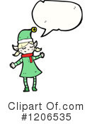 Elf Clipart #1206535 by lineartestpilot