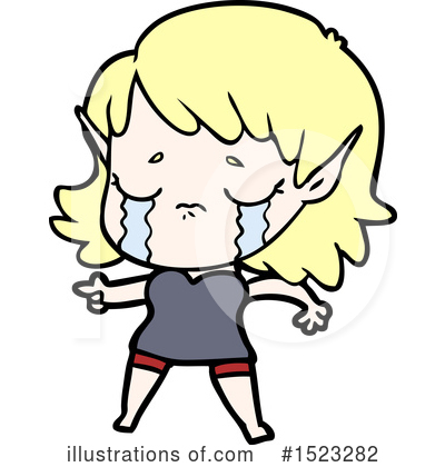 Royalty-Free (RF) Elf Clipart Illustration by lineartestpilot - Stock Sample #1523282