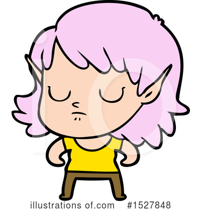 Royalty-Free (RF) Elf Clipart Illustration by lineartestpilot - Stock Sample #1527848