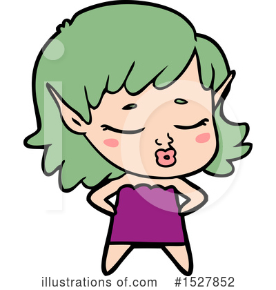Royalty-Free (RF) Elf Clipart Illustration by lineartestpilot - Stock Sample #1527852