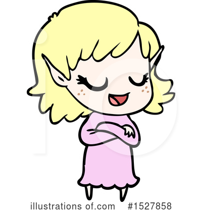 Royalty-Free (RF) Elf Clipart Illustration by lineartestpilot - Stock Sample #1527858