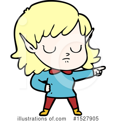 Royalty-Free (RF) Elf Clipart Illustration by lineartestpilot - Stock Sample #1527905