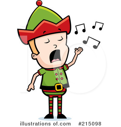 Christmas Elf Clipart #215098 by Cory Thoman