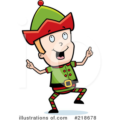 Royalty-Free (RF) Elf Clipart Illustration by Cory Thoman - Stock Sample #218678