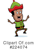 Elf Clipart #224074 by Cory Thoman
