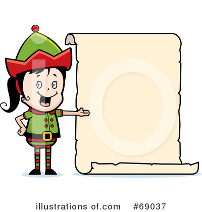 Royalty-Free (RF) Elf Clipart Illustration by Cory Thoman - Stock Sample #69037