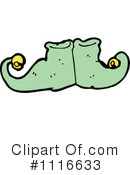 Elf Shoes Clipart #1116633 by lineartestpilot