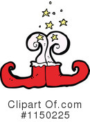 Elf Shoes Clipart #1150225 by lineartestpilot