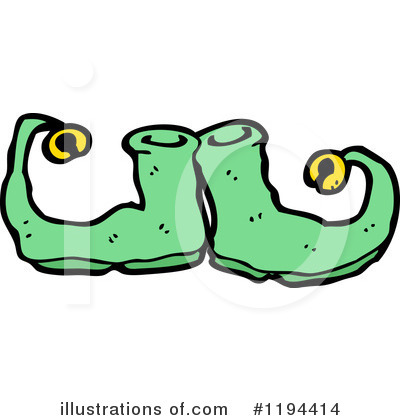 Elf Slippers Clipart #1194414 by lineartestpilot