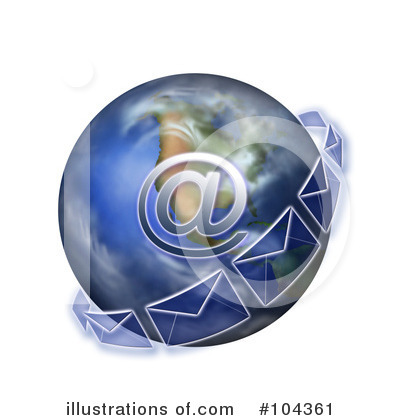 Royalty-Free (RF) Email Clipart Illustration by BNP Design Studio - Stock Sample #104361