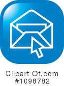Email Clipart #1098782 by Lal Perera