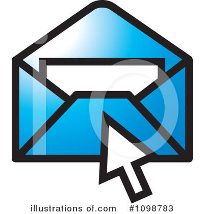Royalty-Free (RF) Email Clipart Illustration by Lal Perera - Stock Sample #1098783