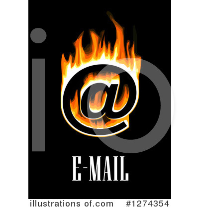 Email Clipart #1274354 by Vector Tradition SM
