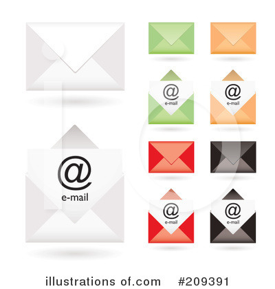 Mail Clipart #209391 by michaeltravers