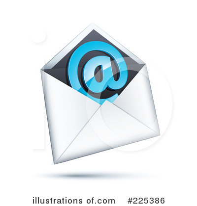 Royalty-Free (RF) Email Clipart Illustration by beboy - Stock Sample #225386