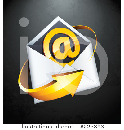 Royalty-Free (RF) Email Clipart Illustration by beboy - Stock Sample #225393