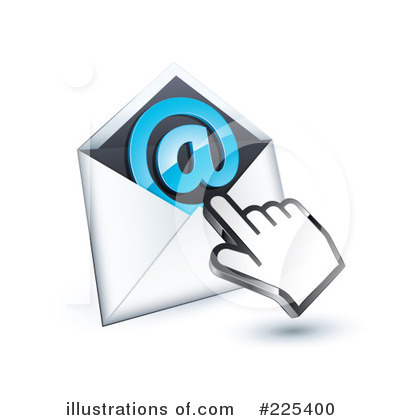 Royalty-Free (RF) Email Clipart Illustration by beboy - Stock Sample #225400