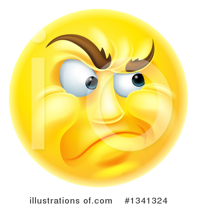 Annoyed Clipart #1341324 by AtStockIllustration