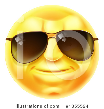 Sunglasses Clipart #1355524 by AtStockIllustration