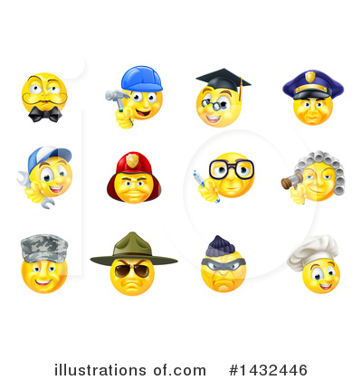 Royalty-Free (RF) Emoji Clipart Illustration by AtStockIllustration - Stock Sample #1432446