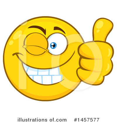 Smiley Clipart #1457577 by Hit Toon