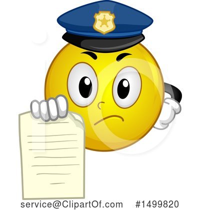 Officer Clipart #1499820 by BNP Design Studio