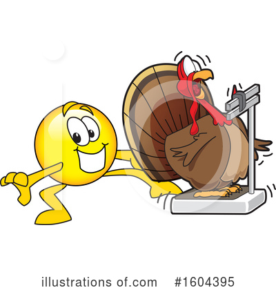 Turkey Bird Clipart #1604395 by Mascot Junction