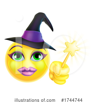 Witch Hat Clipart #1744744 by AtStockIllustration