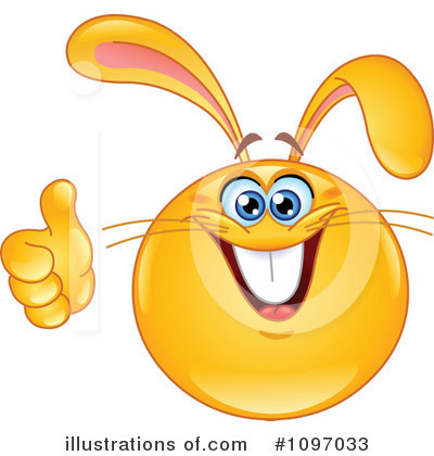 Easter Bunny Clipart #1097033 by yayayoyo