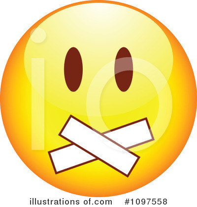 Silenced Clipart #1097558 by beboy