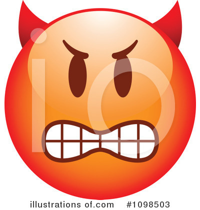 Royalty-Free (RF) Emoticon Clipart Illustration by beboy - Stock Sample #1098503