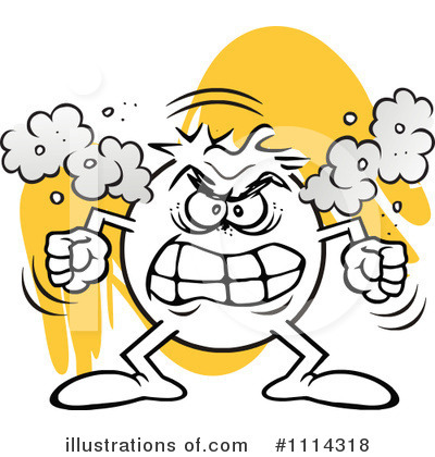 Angry Clipart #1114318 by Johnny Sajem
