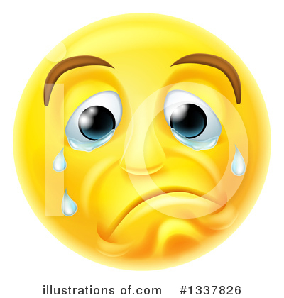 Crying Clipart #1337826 by AtStockIllustration