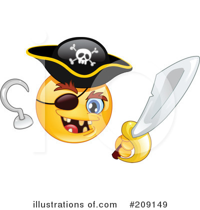 Pirate Clipart #209149 by yayayoyo