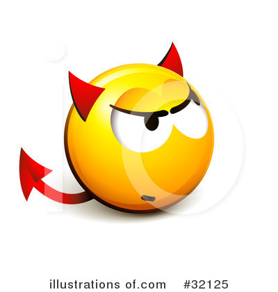 Royalty-Free (RF) Emoticon Clipart Illustration by beboy - Stock Sample #32125