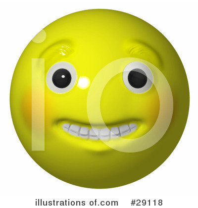 Smiley Face Clipart #29118 by Leo Blanchette